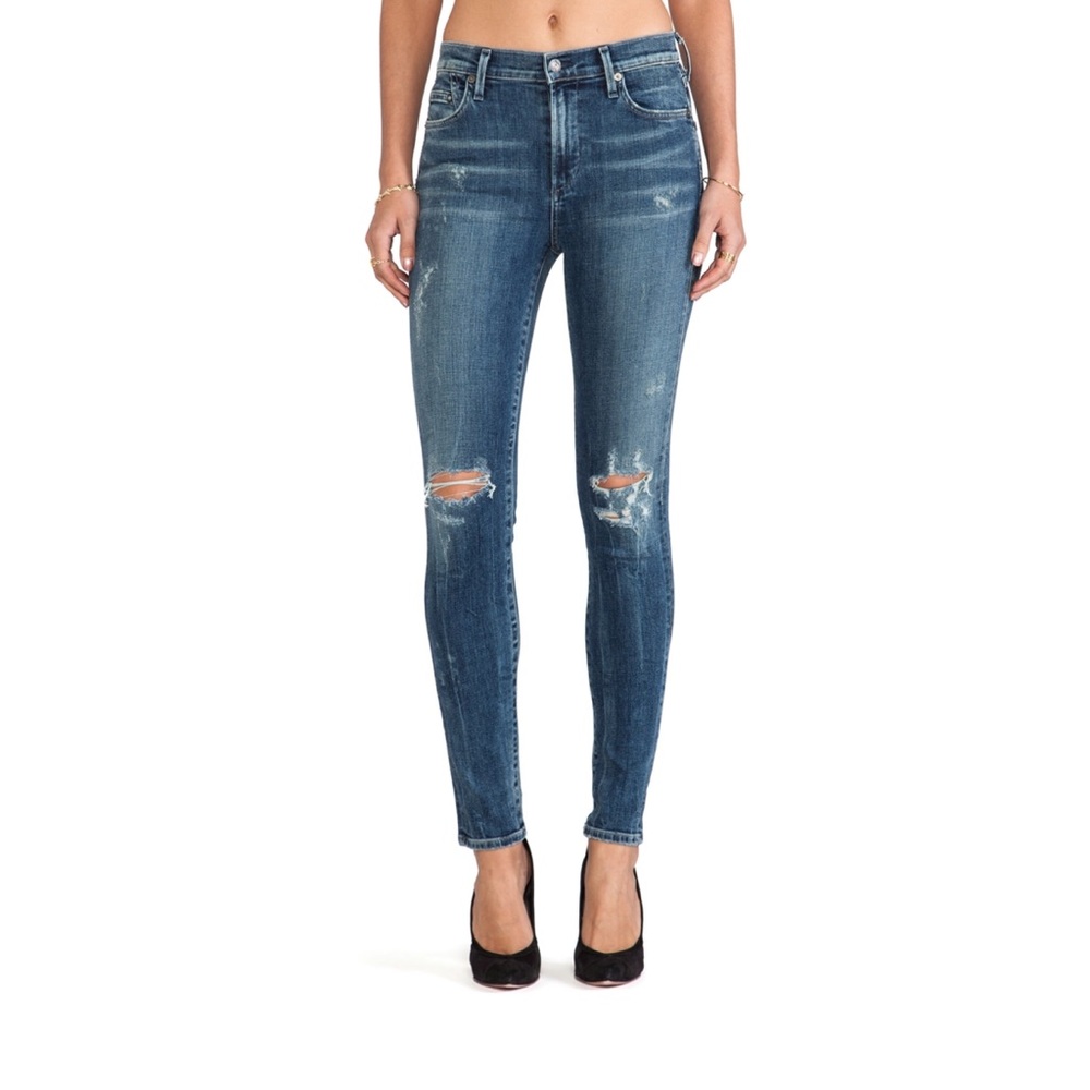 ROCKET HIGH RISE SKINNY IN INDIE